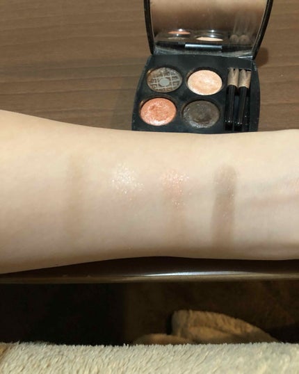 レ キャトル オンブル 204 ティセ ヴァンドーム/CHANEL/アイシャドウパレットを使ったクチコミ(2枚目)