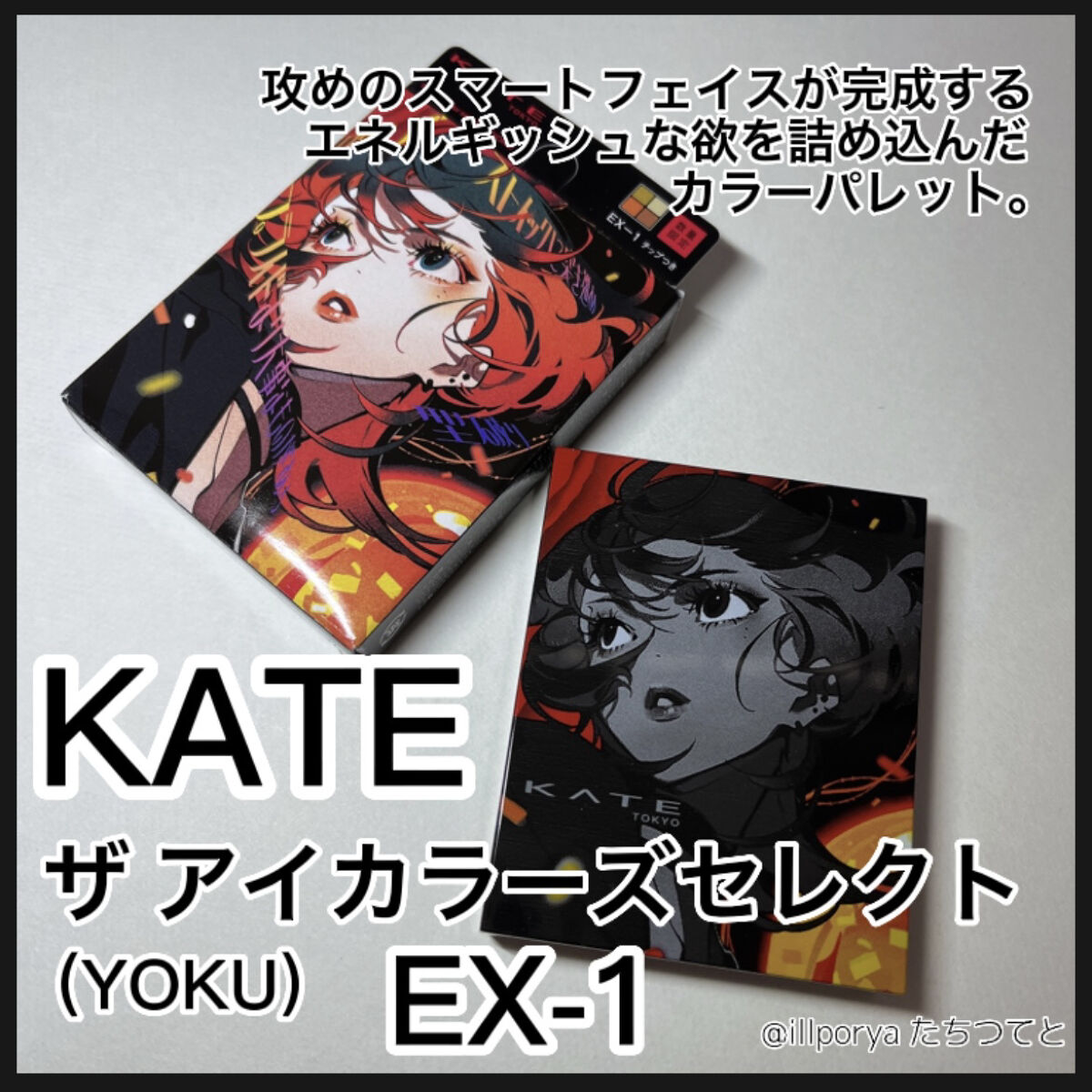 ザ アイカラーズセレクト（ＹＯＫＵ）　 EX-1/KATE/アイシャドウパレットを使ったクチコミ（2枚目）