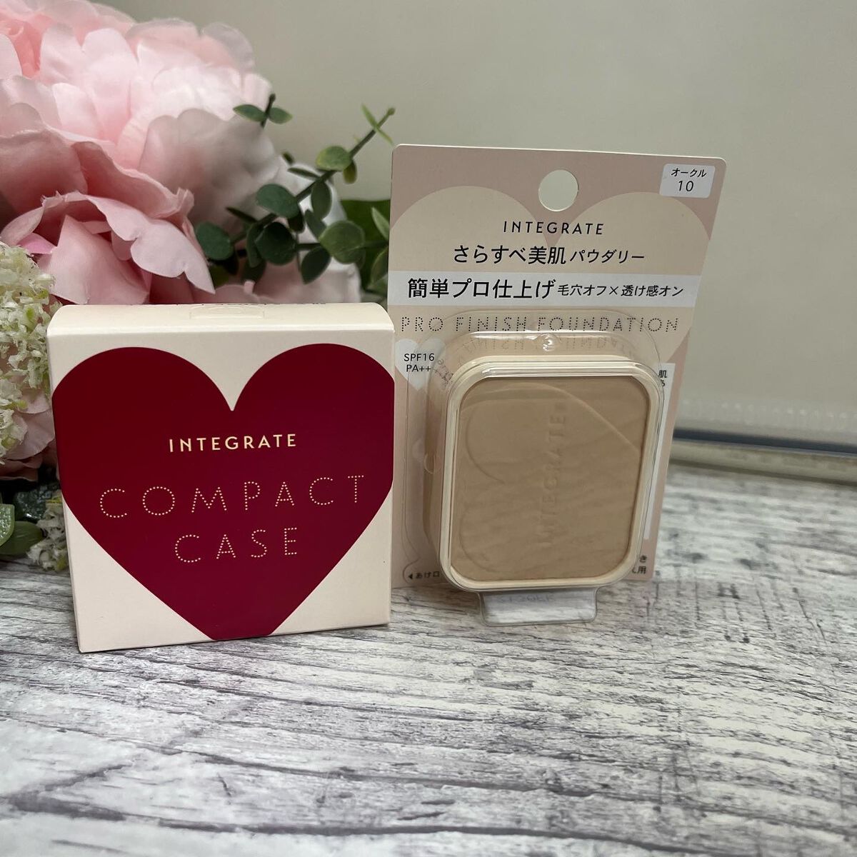 プロフィニッシュファンデーション/インテグレート/パウダーファンデーションを使ったクチコミ(3枚目)