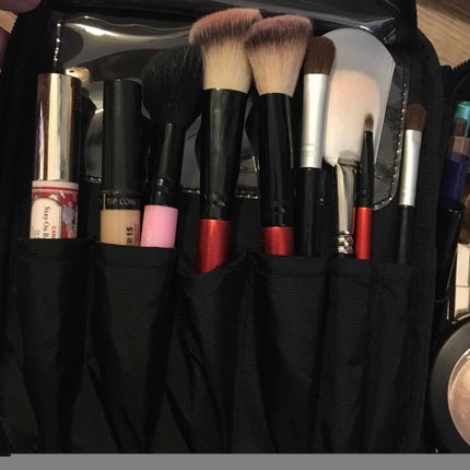 ナイロンメイクボックス・S(旧)/無印良品/化粧ポーチを使ったクチコミ(2枚目)