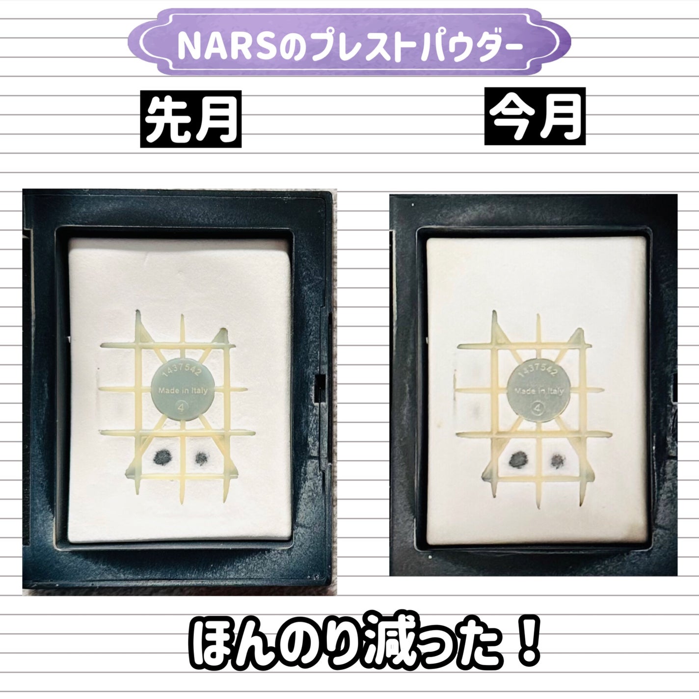 うーたん☺️投稿ある方フォロバ on LIPS 「底見えコスメを最後まで使い切るために記録中です!開始月の先月分..」(2枚目)