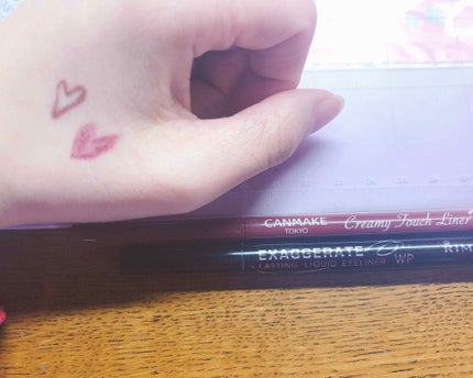 エグザジェレート ラスティングリキッドアイライナー WP/リンメル ロンドン/リキッドアイライナーを使ったクチコミ(1枚目)