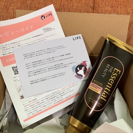 THE BEAUTY 髪のキメ美容プレミアムトリートメント<モイストリペアプレミアム>/エッセンシャル/洗い流すヘアトリートメントを使ったクチコミ(1枚目)