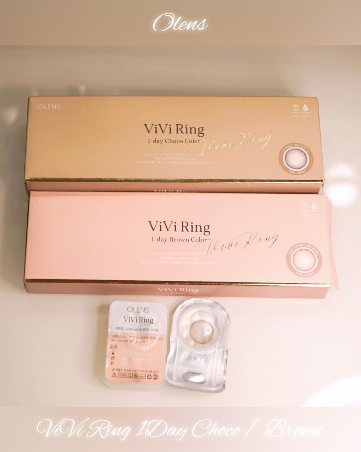 ViVi Ring 1day/OLENS/ワンデー(1DAY)カラコンを使ったクチコミ(6枚目)