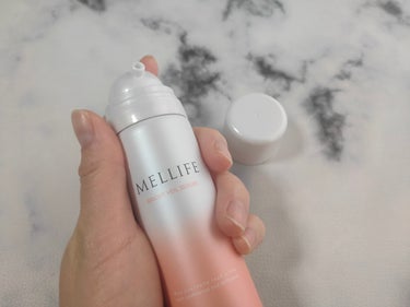 MELLIFE BRIGHT VEIL SERUMのクチコミ「＜メリフ ブライトヴェールセラム＞を愛用中♪

美容液なのに缶容器？と驚いたこちらのセラム。
.....」（2枚目）