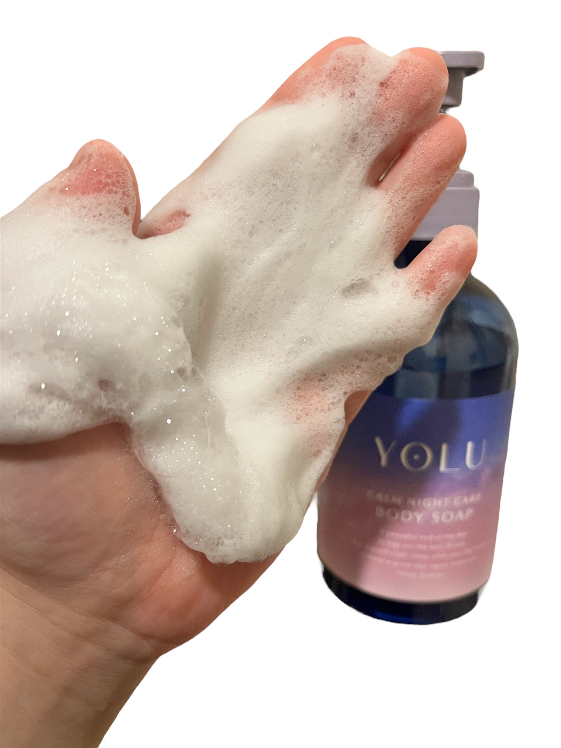 カームナイトケアボディソープ/YOLU/ボディソープを使ったクチコミ（3枚目）