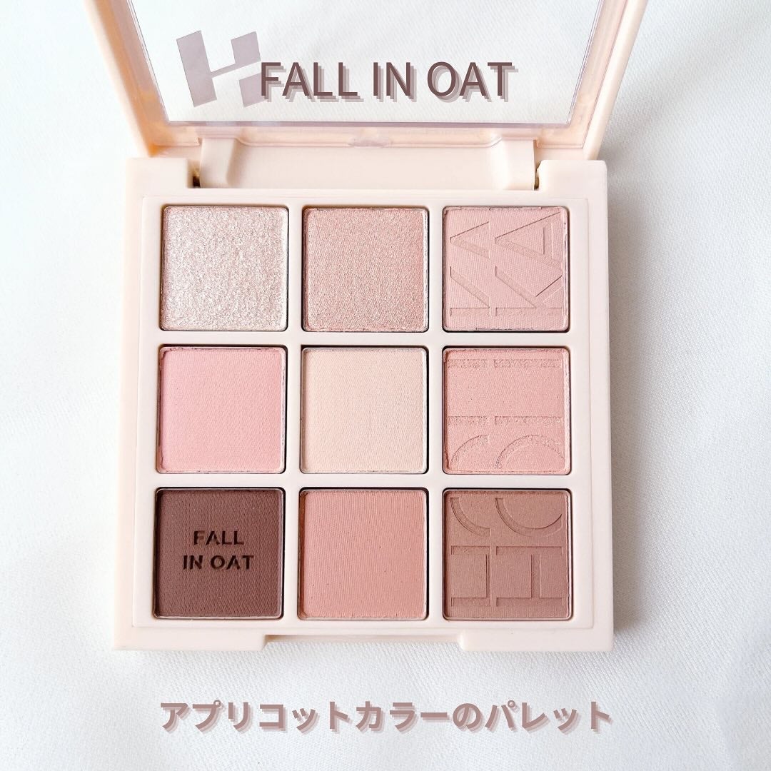 マイフェイブムードアイパレット 9カラー/HOLIKA HOLIKA/アイシャドウパレットを使ったクチコミ(2枚目)