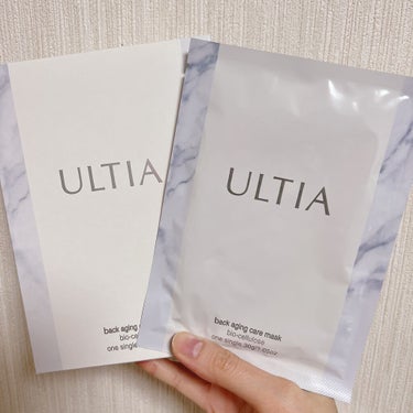 back aging care mask/ULTIA/シートマスク・パックを使ったクチコミ（1枚目）