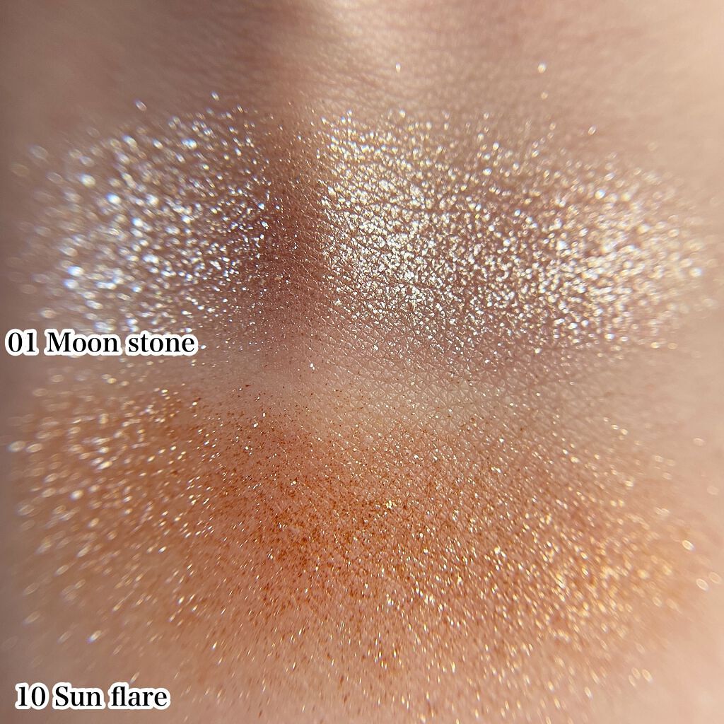 リュクスアイシャドウ 10 サンフレア(リッチ スパークル)/BOBBI BROWN/単色アイシャドウを使ったクチコミ（3枚目）