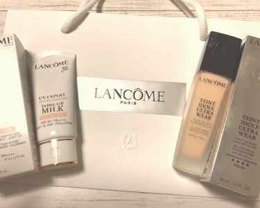 タンイドル ウルトラ ウェア リキッド/LANCOME/リキッドファンデーションを使ったクチコミ（1枚目）