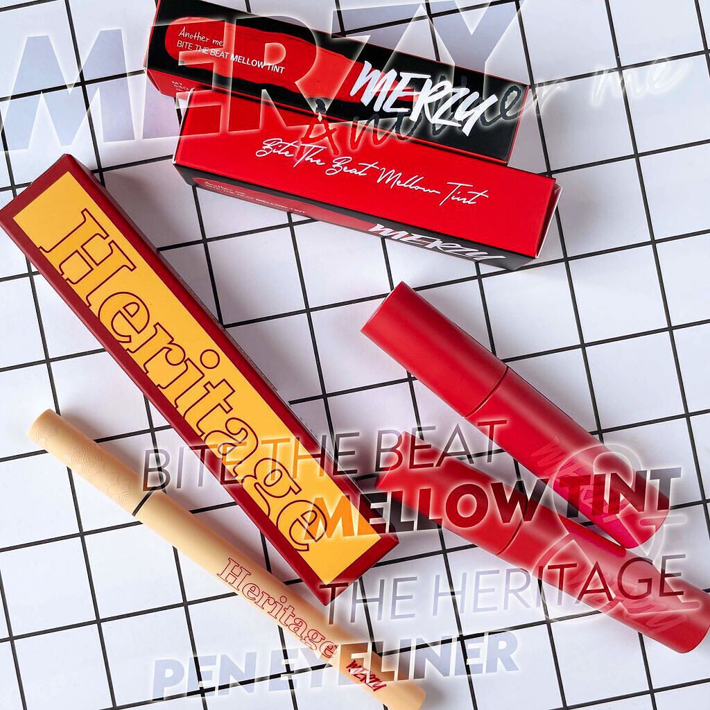 バイト ザ ビート メロウ ティント M8 ブリーローズ/MERZY/リップティントを使ったクチコミ（1枚目）