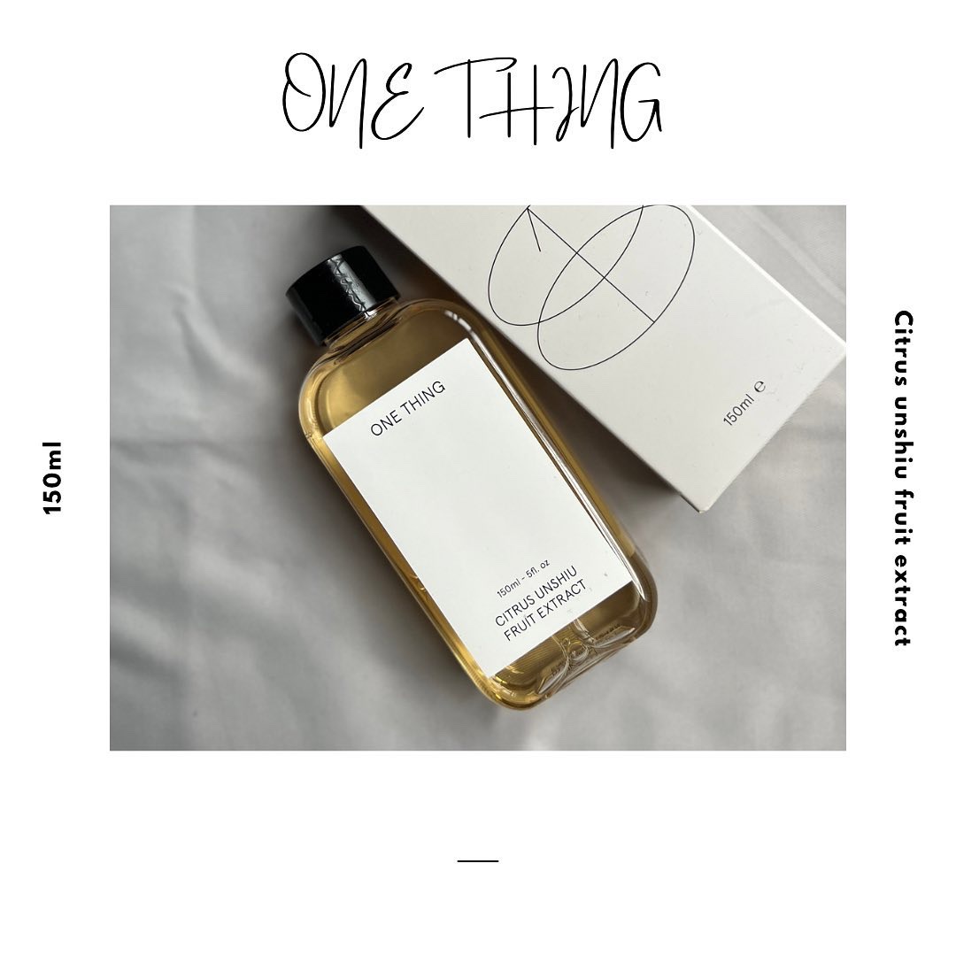 青みかん化粧水 150mL/ONE THING/化粧水を使ったクチコミ（1枚目）