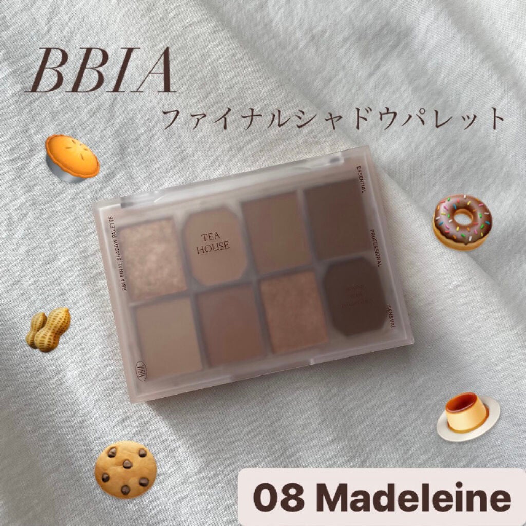 ファイナルシャドウパレット4/BBIA/アイシャドウパレットを使ったクチコミ(1枚目)