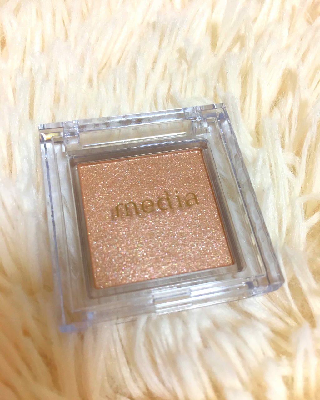 media ブライトアップアイシャドウのクチコミ「メディア
ブライトアップ アイシャドウ  BE-01

こちらの商品は、ドラッグストアで購入😊.....」（2枚目）