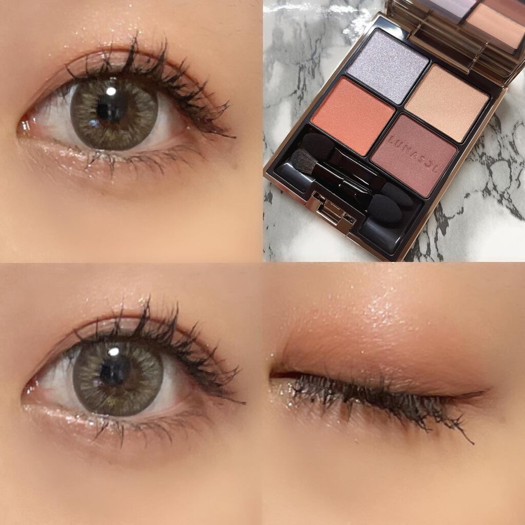 アイカラーレーション/LUNASOL/アイシャドウパレットを使ったクチコミ(1枚目)