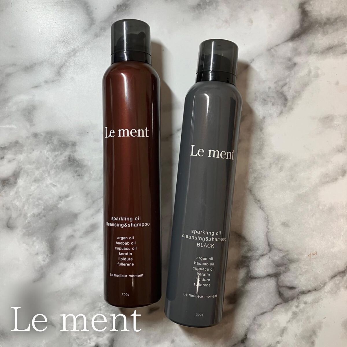 ルメント スパークリングオイル クレンジング&シャンプー/Le ment/市販シャンプーを使ったクチコミ(1枚目)