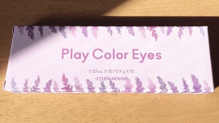 プレイカラー アイシャドウ/ETUDE/アイシャドウパレットを使ったクチコミ(2枚目)
