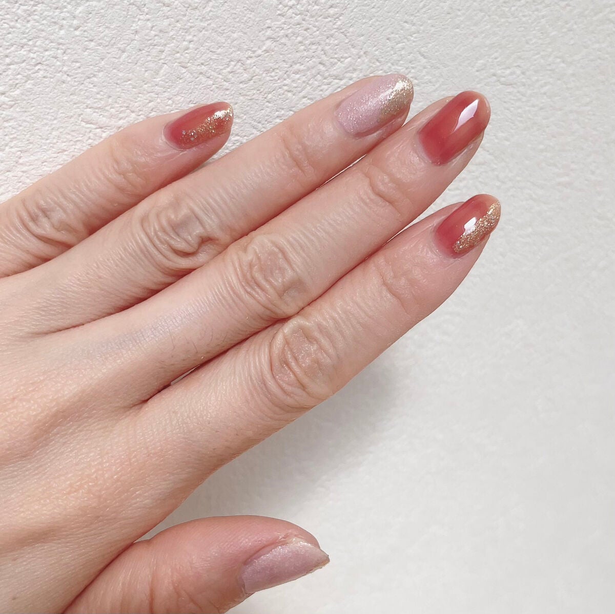 gene TOKYO ネイル/DAISO/マニキュアを使ったクチコミ(5枚目)