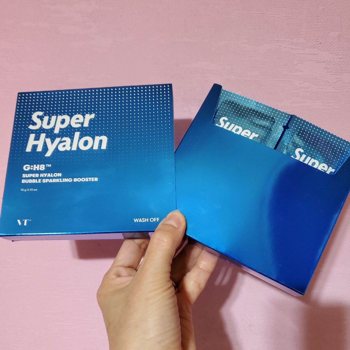 スーパーヒアルロン バブルスパークリングブースター/VT/洗い流すパック・マスクを使ったクチコミ（1枚目）