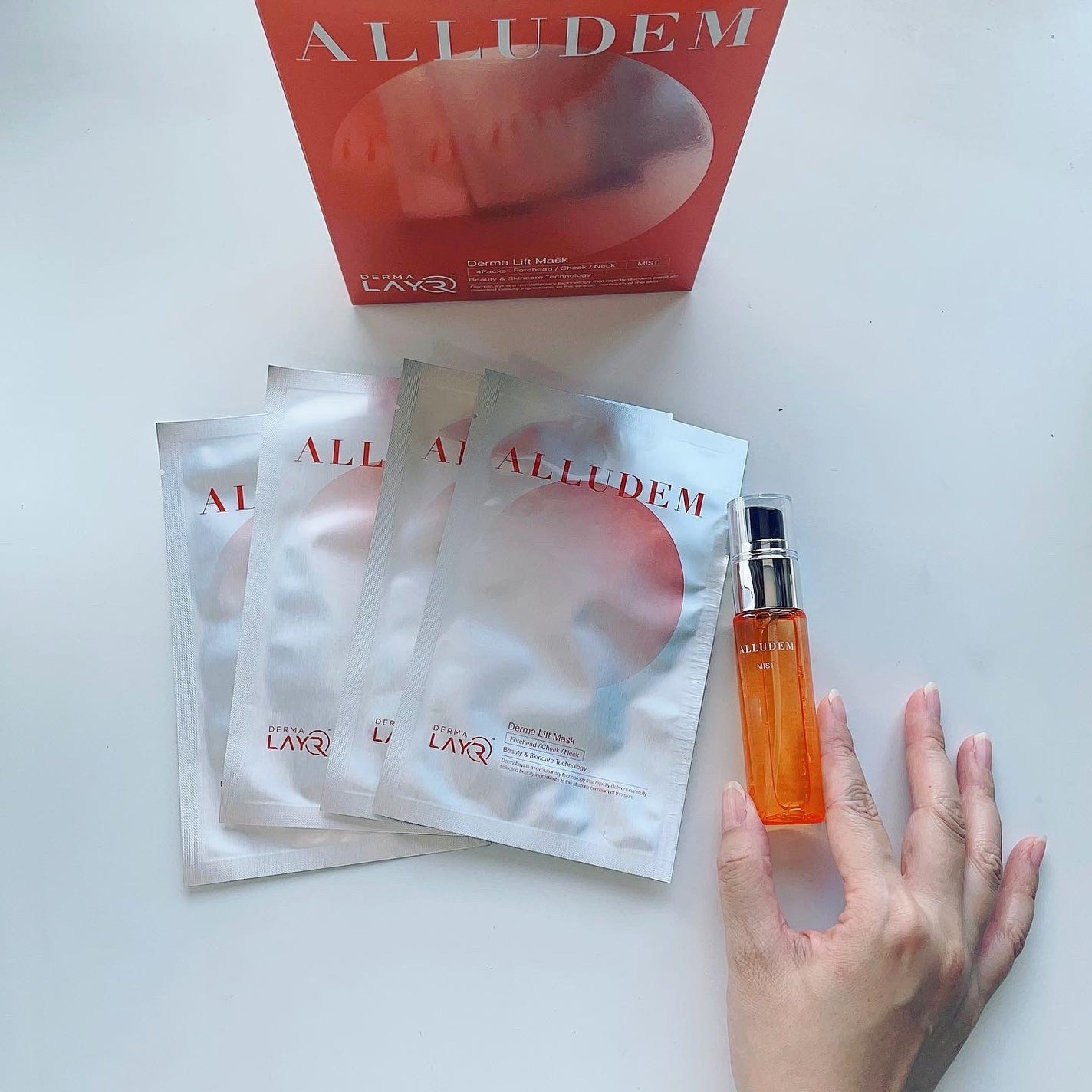 Derma Lift Mask/ALLUDEM/スキンケアキットを使ったクチコミ(1枚目)