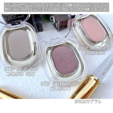 STEP BASIC EYESHADOW/Ameli/単色アイシャドウを使ったクチコミ（2枚目）