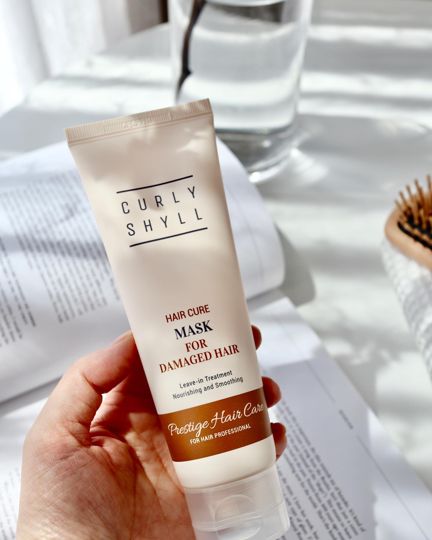 HAIR CURE MASK/CULRY SHYLL/アウトバストリートメントを使ったクチコミ（2枚目）