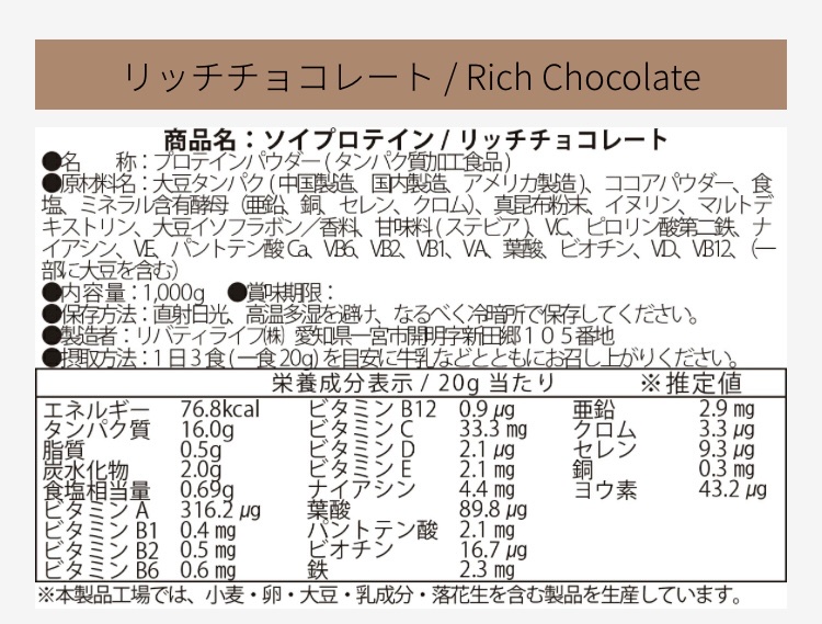 ソイプロテイン/MADPROTEIN/ソイプロテインを使ったクチコミ（2枚目）