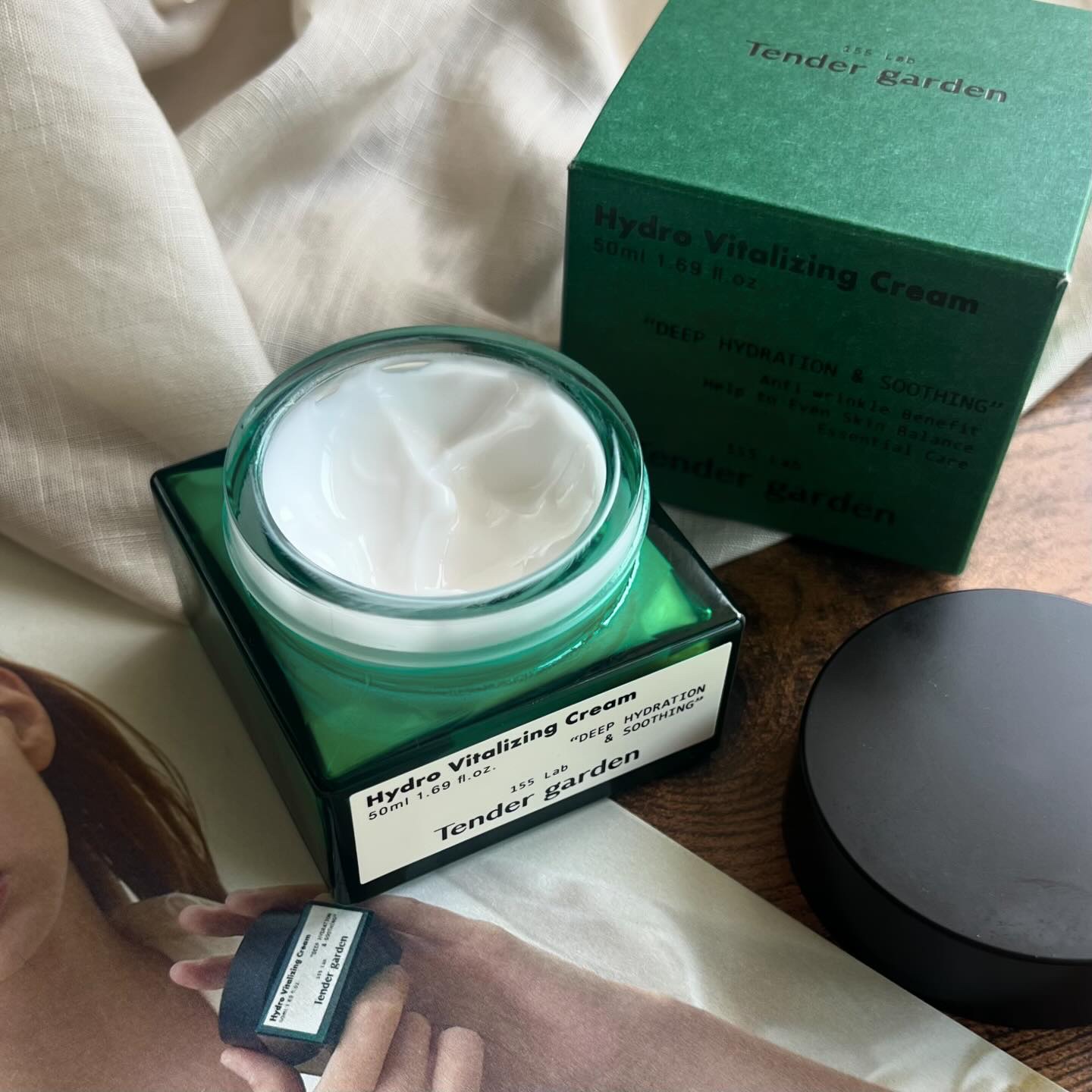 ハイドロバイタライジングクリーム/Tender garden/フェイスクリームを使ったクチコミ（3枚目）