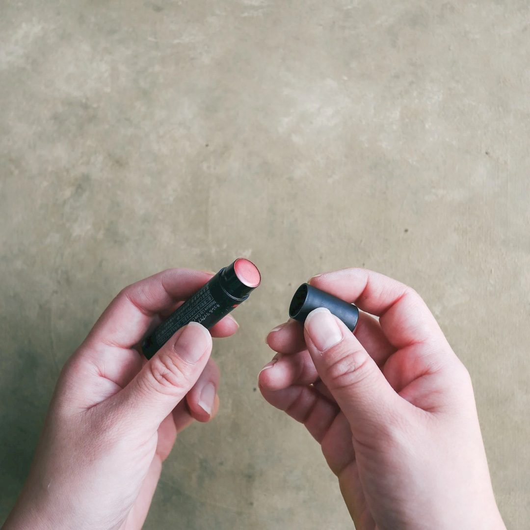 リップケア クリーム（美発色シリーズ） 美発色ピンク/キュレル/リップクリームを使ったクチコミ（3枚目）