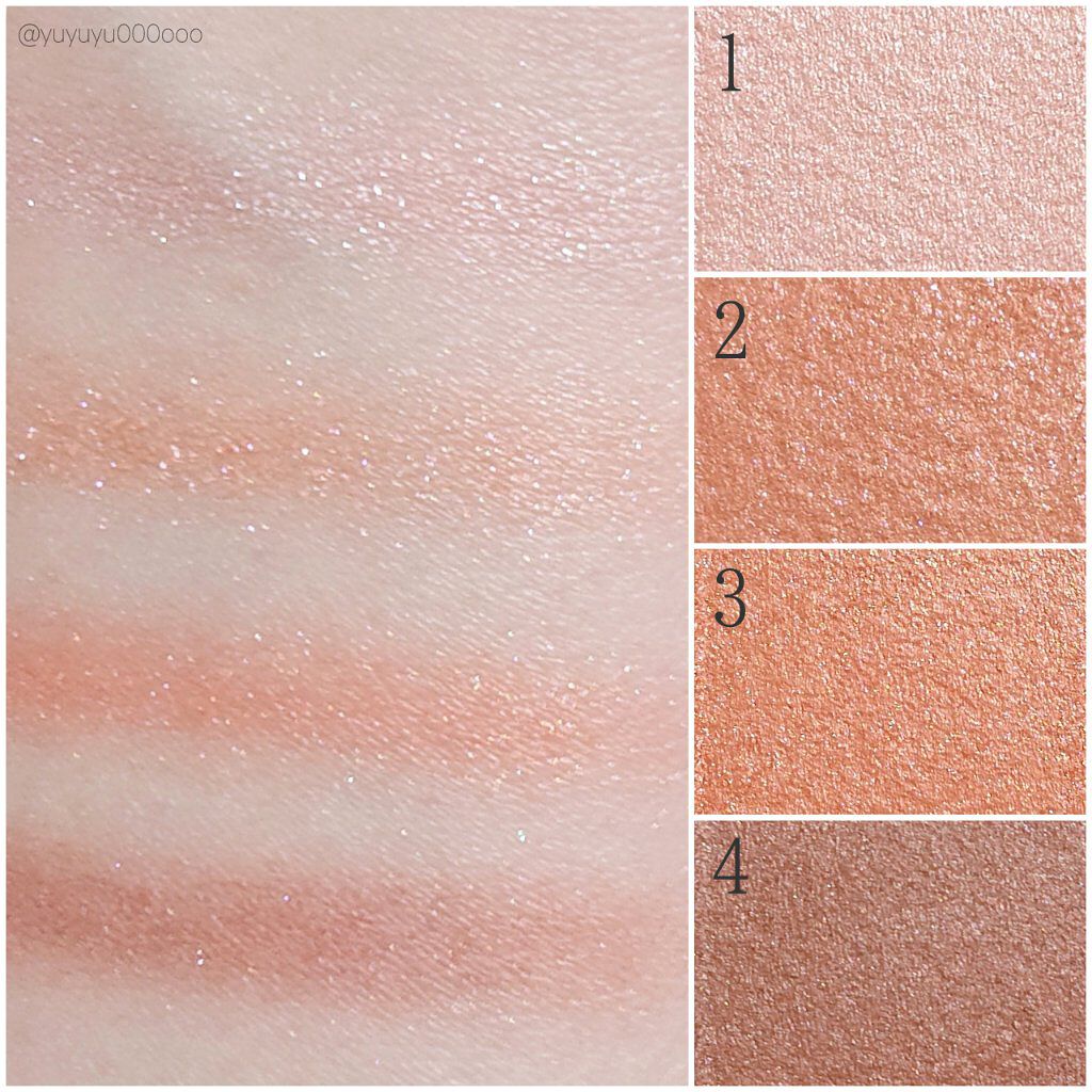 シルキースフレアイズ/キャンメイク/アイシャドウパレットを使ったクチコミ(4枚目)