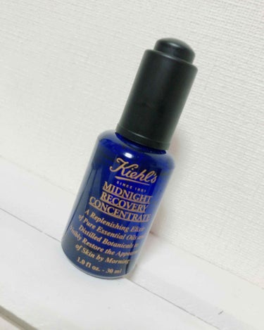 キールズ ミッドナイトボタニカル コンセントレート/Kiehl's/フェイスオイルを使ったクチコミ（1枚目）