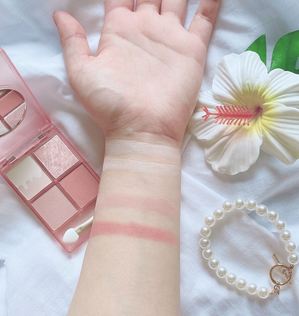 四色アイシャドウパレット/COLORKEY/アイシャドウパレットを使ったクチコミ（2枚目）