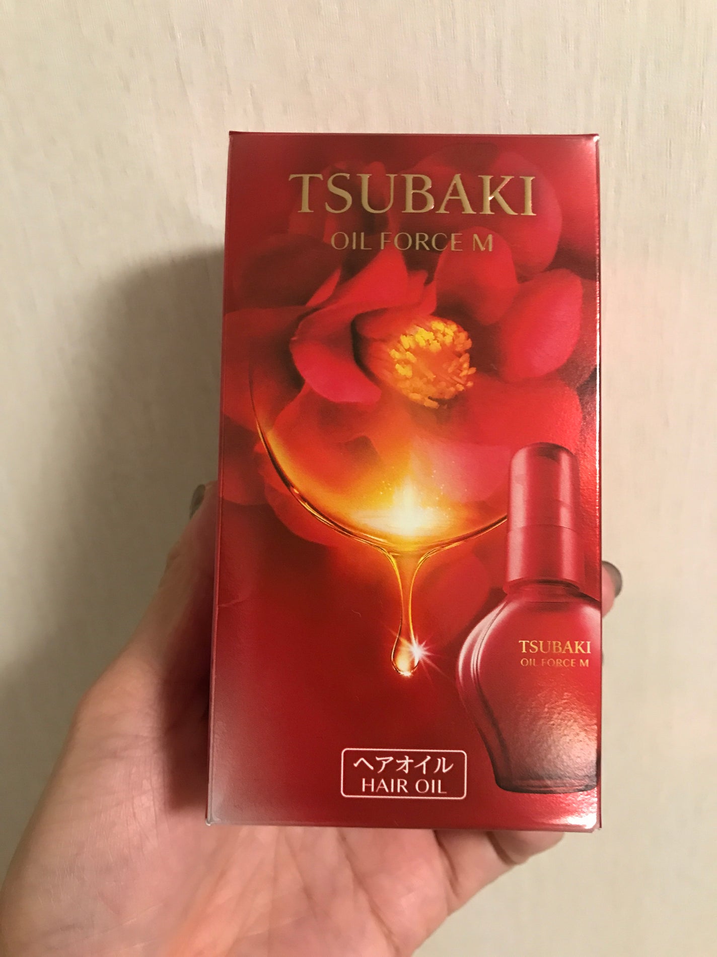 TSUBAKI オイルフォース M/TSUBAKI/ヘアオイルを使ったクチコミ(1枚目)