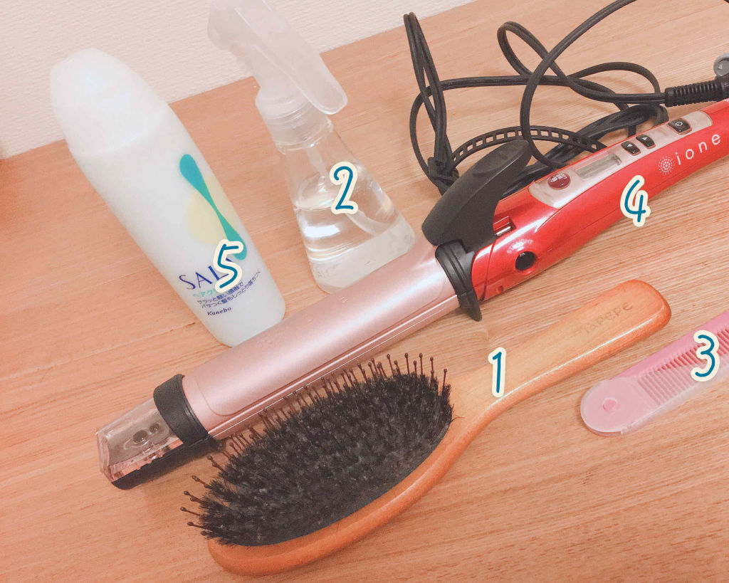 マイナスイオンスチームヘアーアイロン IPM1632/テスコム/カールアイロンを使ったクチコミ（1枚目）