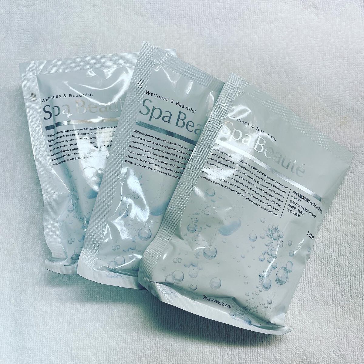 spa beaute/バスクリン/炭酸系入浴剤を使ったクチコミ(2枚目)