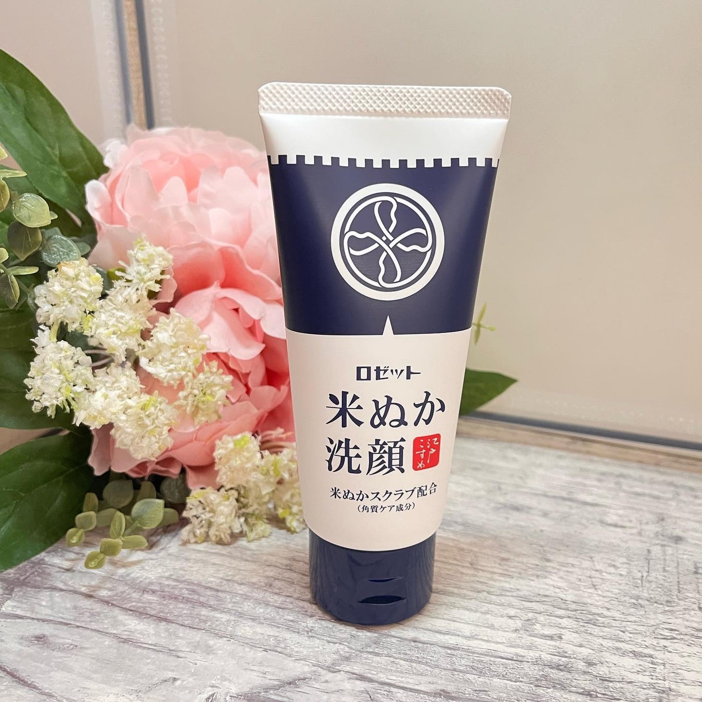 江戸こすめ 米ぬか洗顔/ロゼット/洗顔フォームを使ったクチコミ(1枚目)