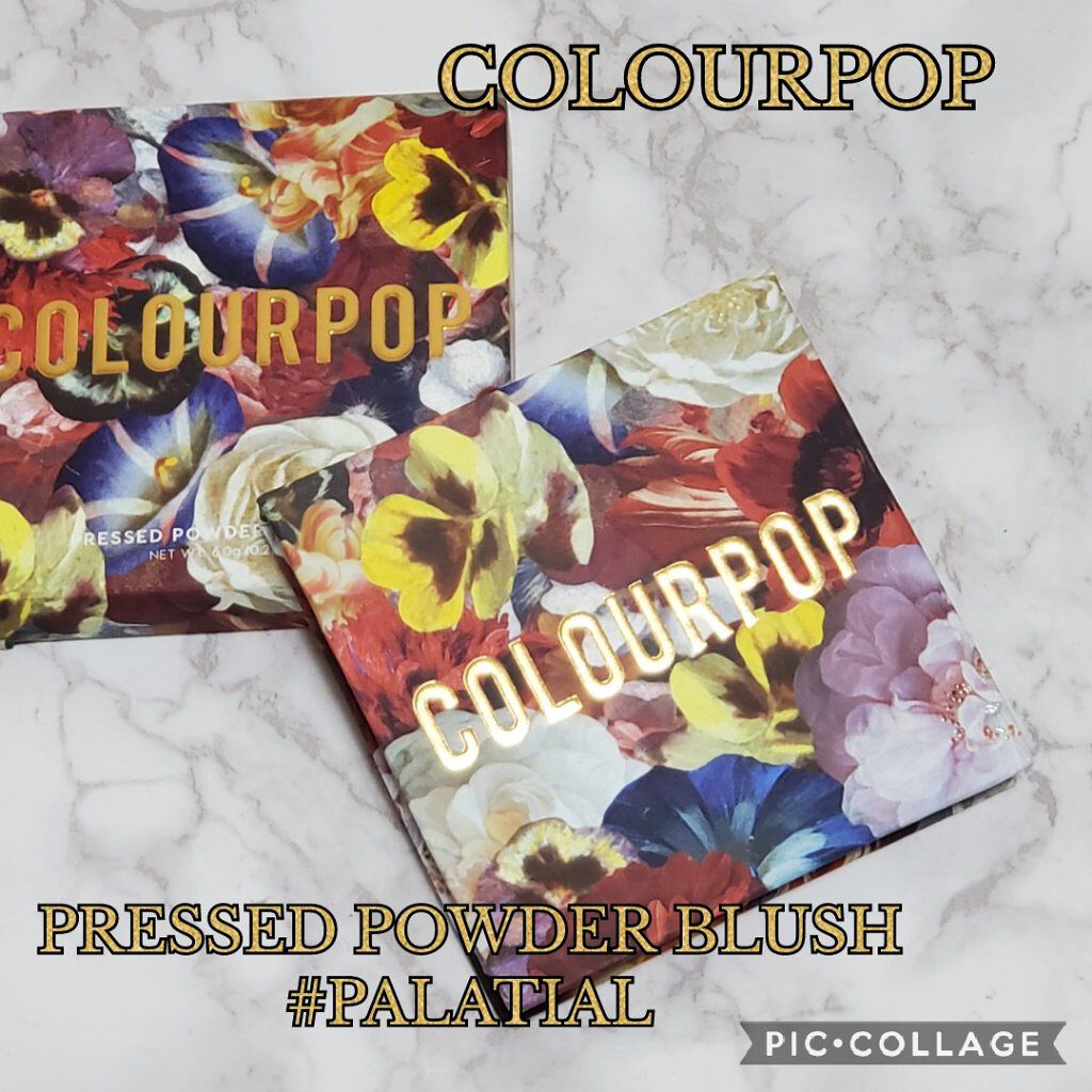 Pressed Powder Blush/ColourPop/パウダーチークを使ったクチコミ（1枚目）