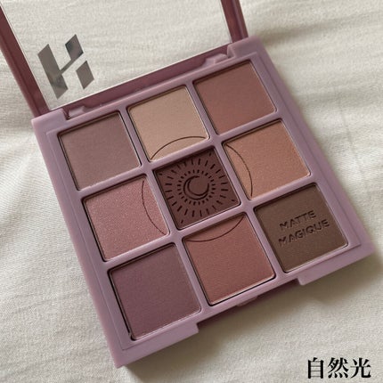 マイフェイブムードアイパレット 9カラー/HOLIKA HOLIKA/アイシャドウパレットを使ったクチコミ(3枚目)