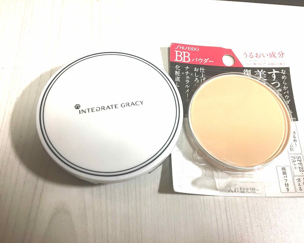 エッセンスパウダーBB/グレイシィ/プレストパウダーを使ったクチコミ(1枚目)