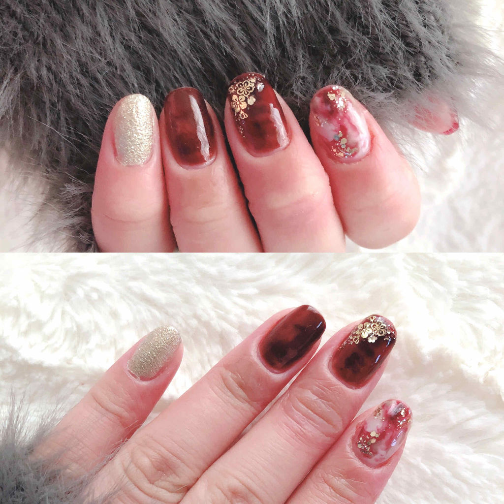 グロッシーコート/スキューズミー/オールインワンネイルを使ったクチコミ（1枚目）