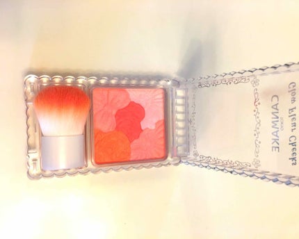 グロウフルールチークス/キャンメイク/パウダーチークを使ったクチコミ(2枚目)