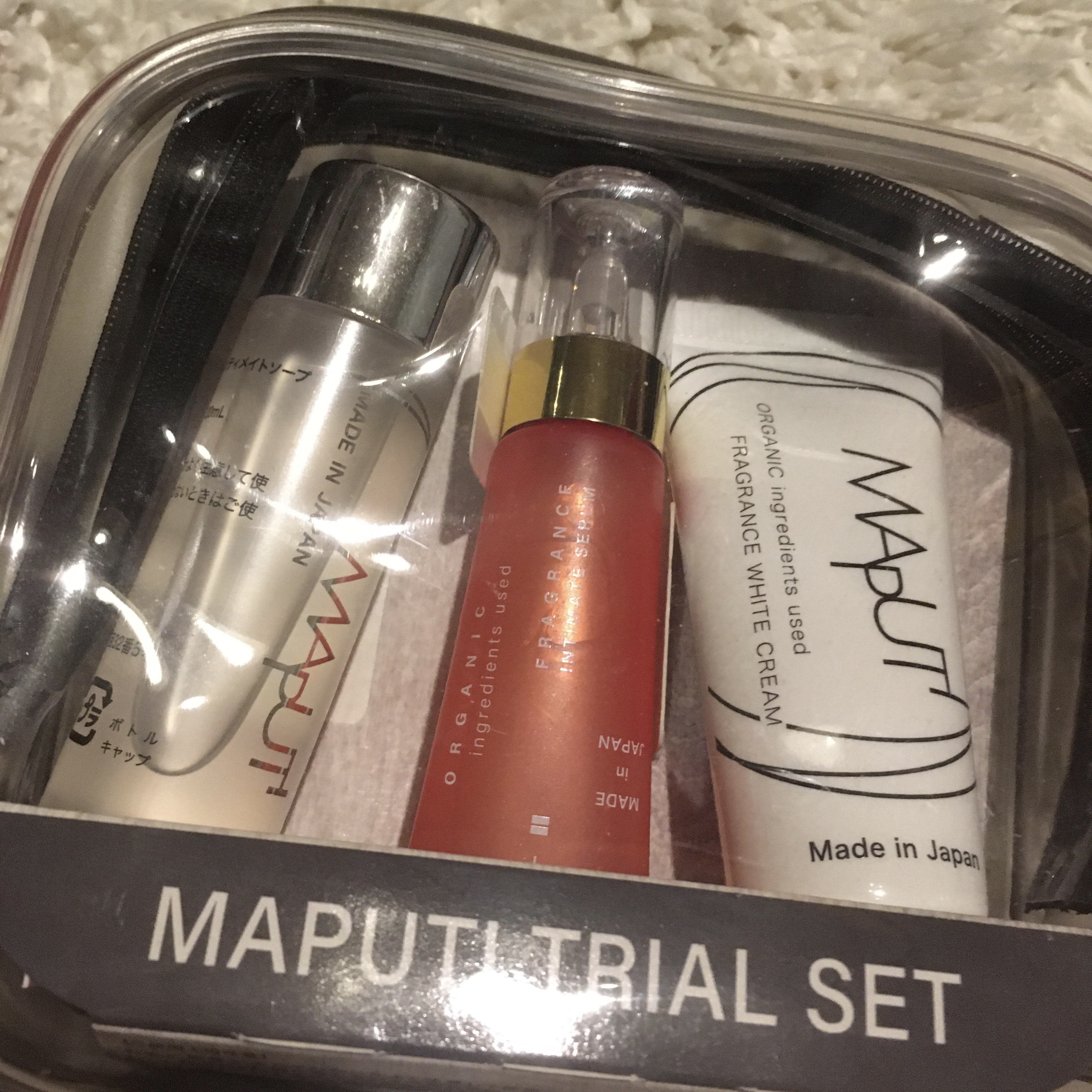 MAPUTI トライアルセット/MAPUTI/トライアルキットを使ったクチコミ（1枚目）