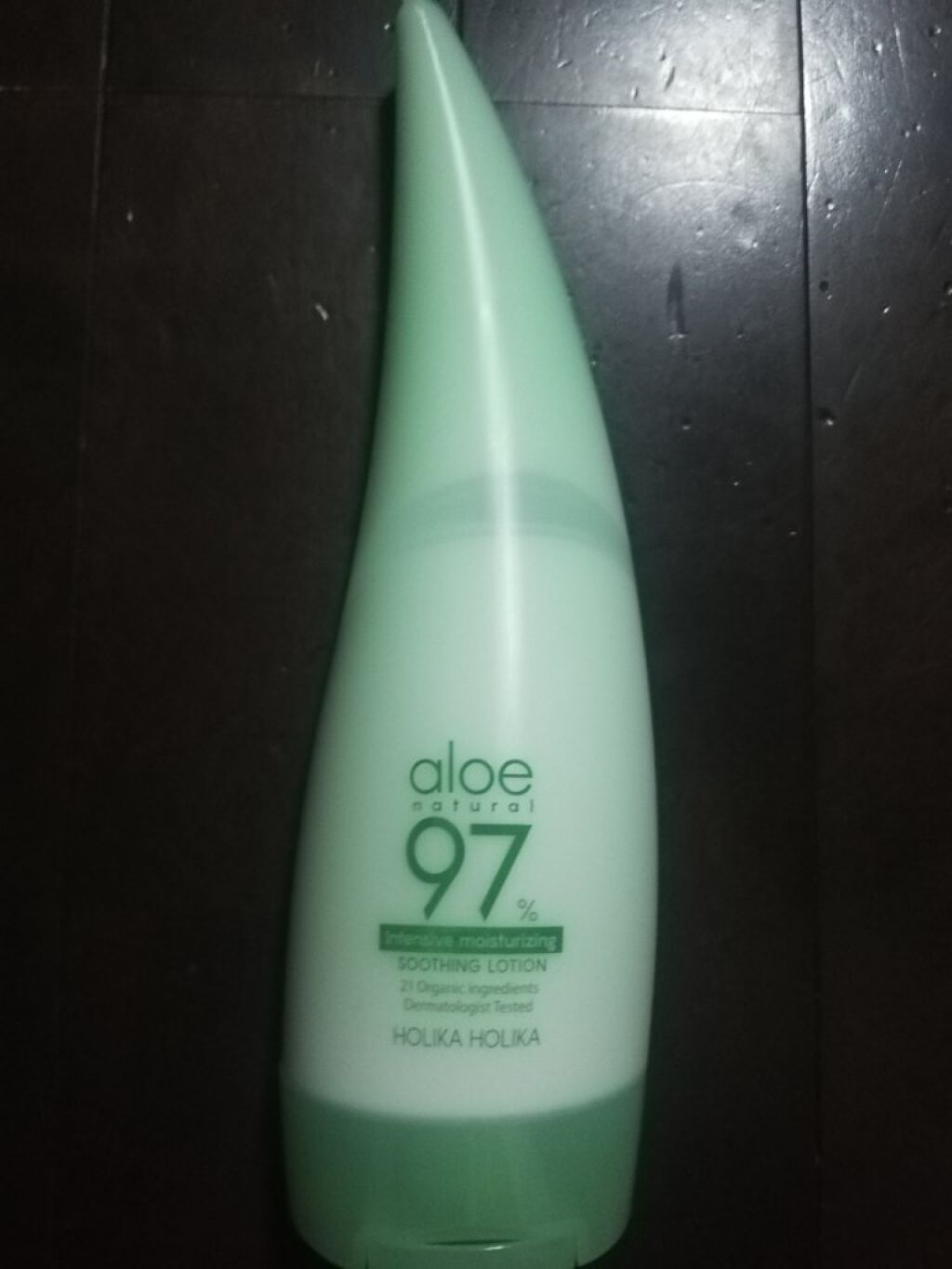 アロエ97％ スージングローション インテンシブモイスチャーライジング/HOLIKA HOLIKA/ボディローションを使ったクチコミ（1枚目）