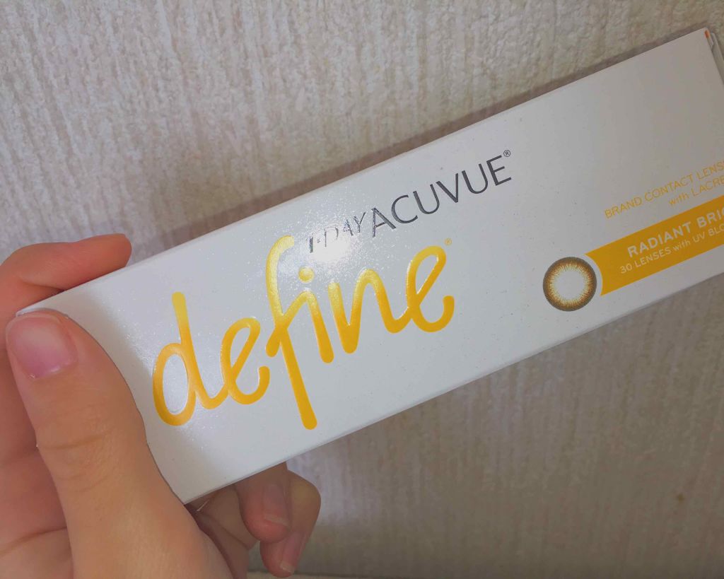 ワンデーアキュビュー®ディファイン®モイスト®/アキュビュー® ディファイン®/ワンデー（１DAY）カラコンを使ったクチコミ（1枚目）