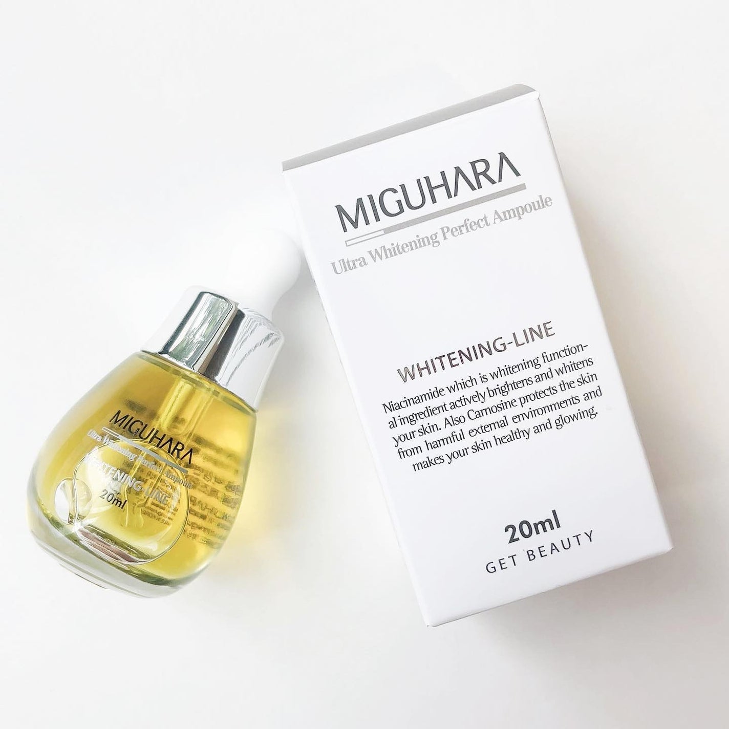 Ultra Whitening Perfect Ampoule/MIGUHARA/美容液を使ったクチコミ(1枚目)