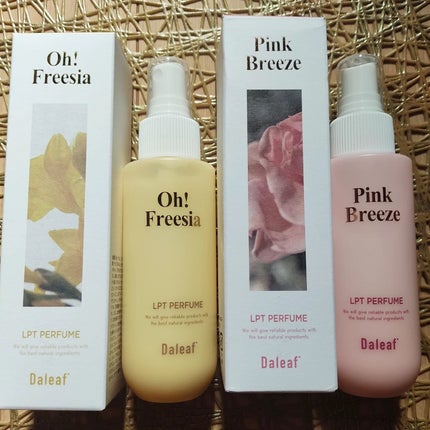 パフュームヘアパックインミスト Pink Breeze/Daleaf/アウトバストリートメントを使ったクチコミ(1枚目)