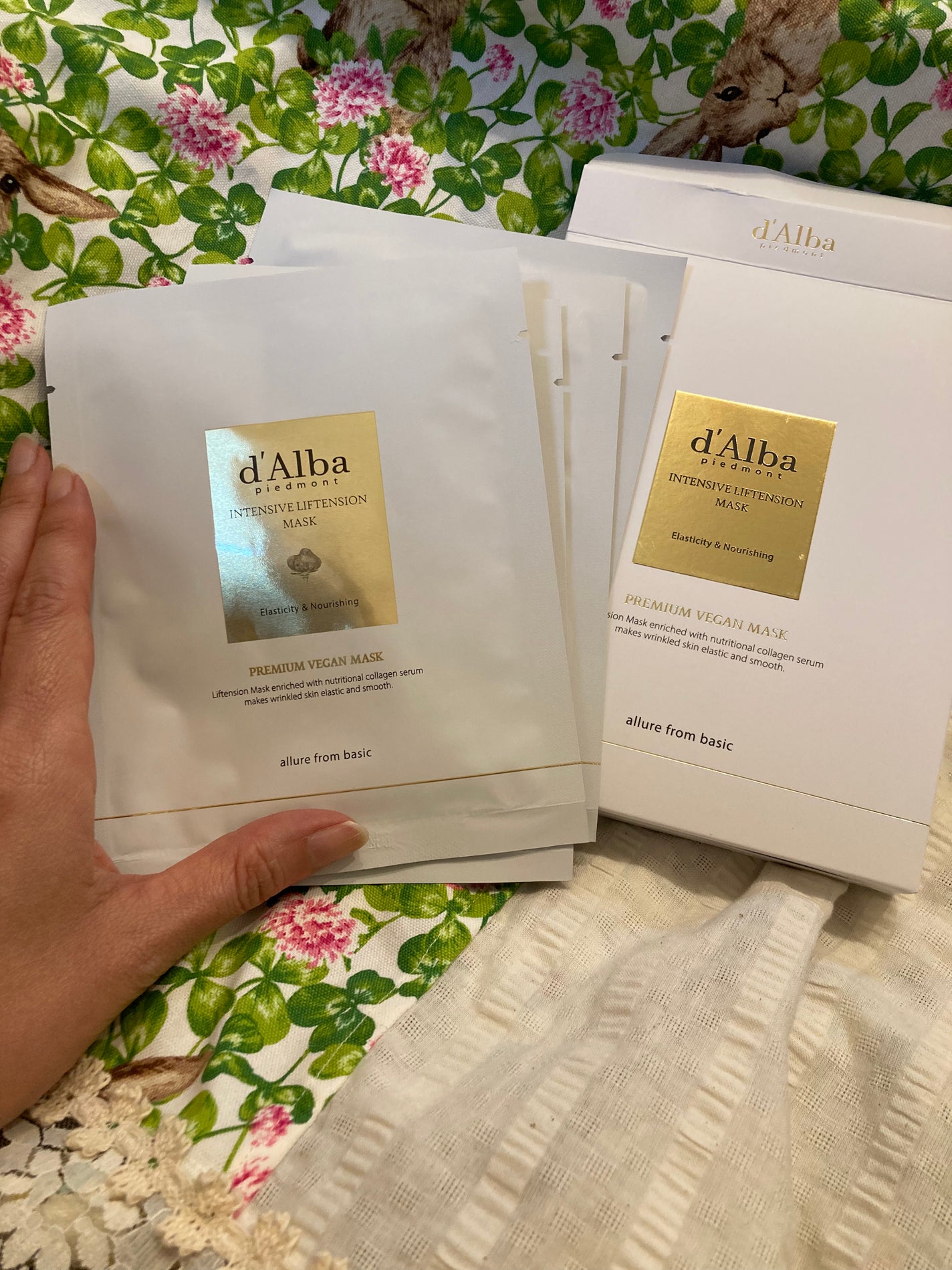 インテンシブリフテンションマスク/ダルバ/シートマスク・パックを使ったクチコミ(1枚目)