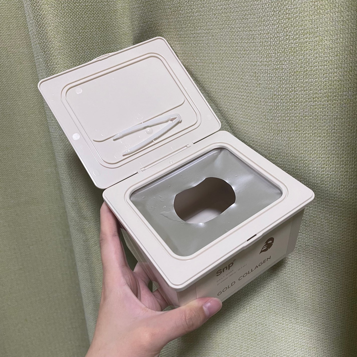 ゴールドコラーゲンデイリーマスク/SNP/シートマスク・パックを使ったクチコミ(4枚目)