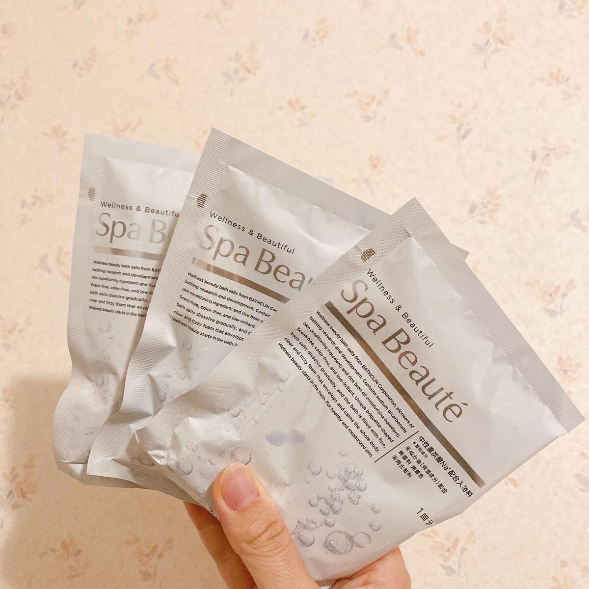 spa beaute/バスクリン/炭酸系入浴剤を使ったクチコミ(3枚目)
