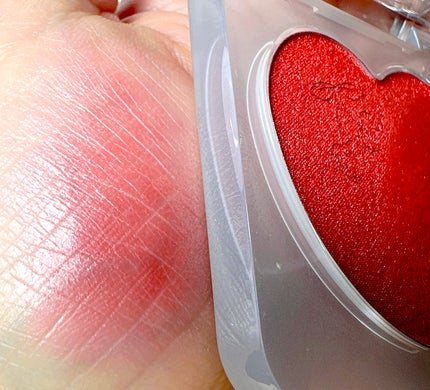 ハートポップブラッシャー レッドスピリット/ETUDE/パウダーチークの画像